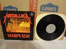 ORIGINAL 1983 METALLICA WHIPLASH EP STERLING MEGAFORCE ORIGINAL SILVER LABELS