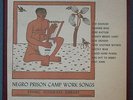 Negro Prison Camp Work Songs Folkways 475 1950's Seeger Lomax Jr. Recordings M-