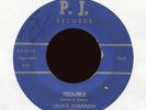 JACKIE SHANNON Trouble on P.J. Rockabilly 45 Hear