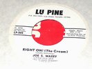 FUNK BREAKS SAMPLES Joe S. Maxey Right On  (The Cream) 45 Lu Pine#005 M- dj