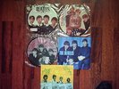 THE BEATLES She Loves You etc 3 x PIC DISCS FACTORY SAMPLE Stickered + 2 P/S