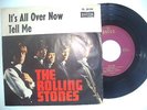 ROLLING STONES Its all over now Orig. D Decca 25144 PS Single vg+/vg+