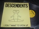 DESCENDENTS-I Don't Want to Grow Up LP ORIG RARE PROMO W/ PHOTO, PACKET, + FLIER
