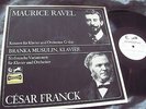 MUSULIN Branka PIANO RAVEL  SCHUCHTER & FRANCK SYM VARIATIONS WALLBERG 1ED MONO