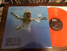 Nirvana LP Nevermind Orange Vinyl Geffen reissue UNPLAYED