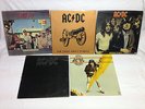 AC/DC Vinyl Record LP Lot: Back in Black About to Rock Dirty Deeds High Voltage+