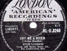 CLASSIC 1957 JULIE LONDON 78 