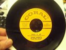 RARE JOHNNY BURNETTE   TEAR IT UP / YOU`RE UNDECIDED    EX CON