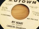 CAROLYN CRAWFORD - MY HEART ORIGINAL MOTOWN 45 NORTHERN SOUL 7
