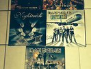 5 x Picture Disc Iron  Maiden, Nightwish, Luca Turilli - ungespielt- wie neu