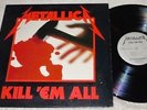 Metallica LP Record Album Kill Em All 1st Press Megaforce MRI-069 Silver Label