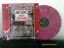 LP AC-DC - High Voltage - Pink Splattered Wax