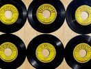 6x orig. SUN Records 45 - Johnny Cash, Jerry Lee Lewis, Carl Perkins