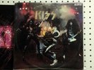 KISS Kiss Alive (1975) Vinyl 2 LP Set VG+ RL NBLP 7020 BLUE BOGART LABELS BOOK