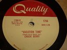 CHUCK BERRY BEAUTIFUL DELILAH VACATION TIME 78 RPM