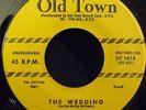 the Solitaires - The Wedding / Don't Fall in Love - Old Town 1014 Mint