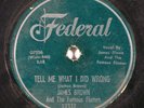 R&B 78 JAMES BROWN Tell Me What I Did Wrong / Try Me on Federal