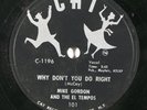 R&B 78 MIKE GORDON Why Don't You Do Right / You Got To Give on Cat