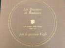 VEGH QUARTET / BEETHOVEN   / LES DISCOPHILES FRANCAIS DF 30
