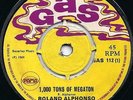 Roland Alphonso 1000 Tons Of Megaton UK Gas 45 BOSS REGGAE SKINHEAD