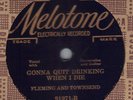 Fleming and Townsend Melotone 91971 Old-Time Country  78 rpm