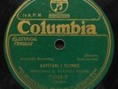 Pre War ALBANIAN Folk 78 RPM Record_Columbia 72043_Turkish Greek interest_RARE