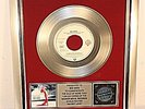 Bee Gees, Secret Love, Single, Platin Record, platin Schallplatte, Award, gold