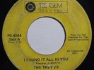 TREY J's   I Found It All In You   TEE GEM northern / sweet soul 45 RARE *Hear*