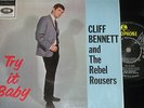 CLIFF BENNETT & REBEL ROUSERS. TRY IT BABY. PARL. GEP 8936 (HARD TO FIND EP).