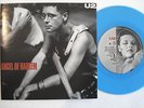 U2 Angel Of Harlem AUSTRALIAN ONLY BLUE VINYL 45 PS
