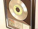 Queen, Radio Ga Ga, Platin Record, platin Schallplatte, Award, goldene