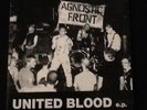 Agnostic Front - United Blood EP -  ORIGINAL ISSUE AF 001 War Zone