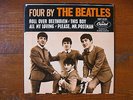 RARE FOUR BY THE BEATLES WITH CARDBOARD PICTURE SLEEVE EXCELLENT EAP 1-2121
