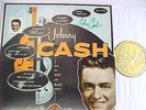 LP JOHNNY CASH same SUN LP # 1220 AUTOGRAPHED BY J.C. US ORIG vg+/vg+ SUPER RARE