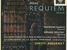 Decca SXL2211 - Faure - Requiem - Suzanne DANCO - Ernest ANSERMET - RARE