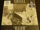 NIRVANA - Bleach - Newbury Comics White & Clear Swirl Vinyl - Sealed New - 750