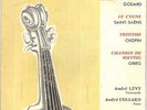 RARE ANDRE LEVY / A. COLLARD CELLO & PIANO RECITAL FRENCH 60'S EP LUMEN 433