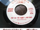 ? Susan Rewis PROMO 'They Say You Found A New Baby' RARE Northern Soul Vinyl 45