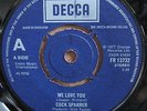 COCK SPARRER - We Love you / Chip On My Shoulder - Decca 1977