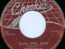 JIMMY BINKLEY Wine Wine Wine  RARE BLUES 45 on CHECKER