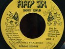 Reggae George - Three Wicked Men JA orig 56 Hope Rd. 7