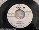 RARE Doo Wop - The Keynotes - I Don't Know c/w A Star - Promo Apollo 484 HEAR
