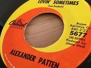ALEXANDER PATTEN - A LIL LOVIN' SOMETIMES - CAPITOL RECORDS 45 NORTHERN SOUL