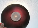 JOY DIVISION UNKNOWN PLEASURE TRANSLUCENT RED  TEXTURED SLEEVE  EXCELLENT