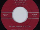 Doo Wop 45 IKE PERRY In My Letter to You MAMA NM HEAR