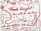 A.R.Penck, ART Cover LP  -  Run with the cowboys mit Peter Kowald