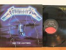 METALLICA Ride The Lightning LP Elektra 60396 orig 1st Press Masterdisk VG