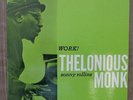 THELONIOUS MONK SONNY ROLLINS 1959 LP WORK PRESTIGE PRLP 7169 MONO RVG