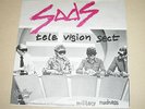 SODS - TELEVISION SECT / MILITARY MADNESS 45  DANISH PUNK KBD LISTEN