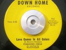 Funk/Soul 45 Forbidden Circle Hangin On a Thread/ Love Comes In All Colors NM